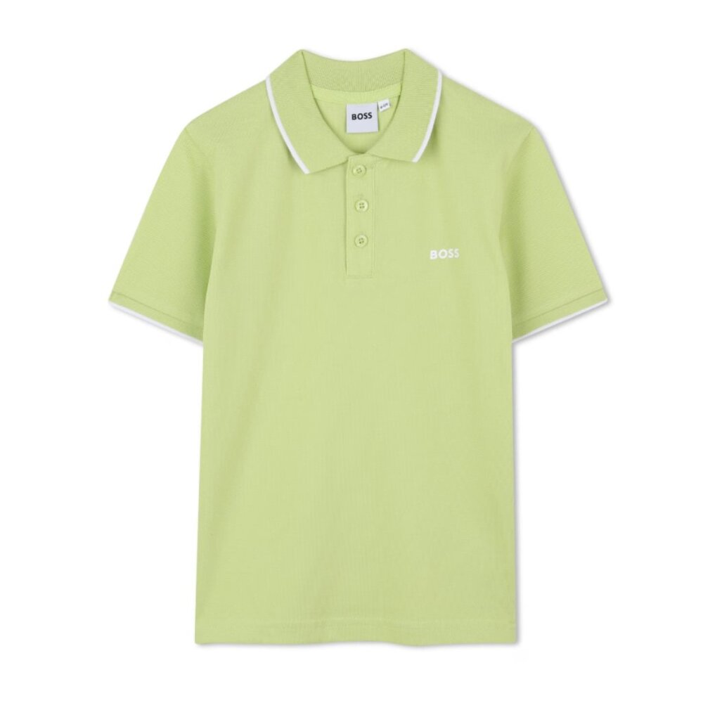 Boss green polo shirt size 5